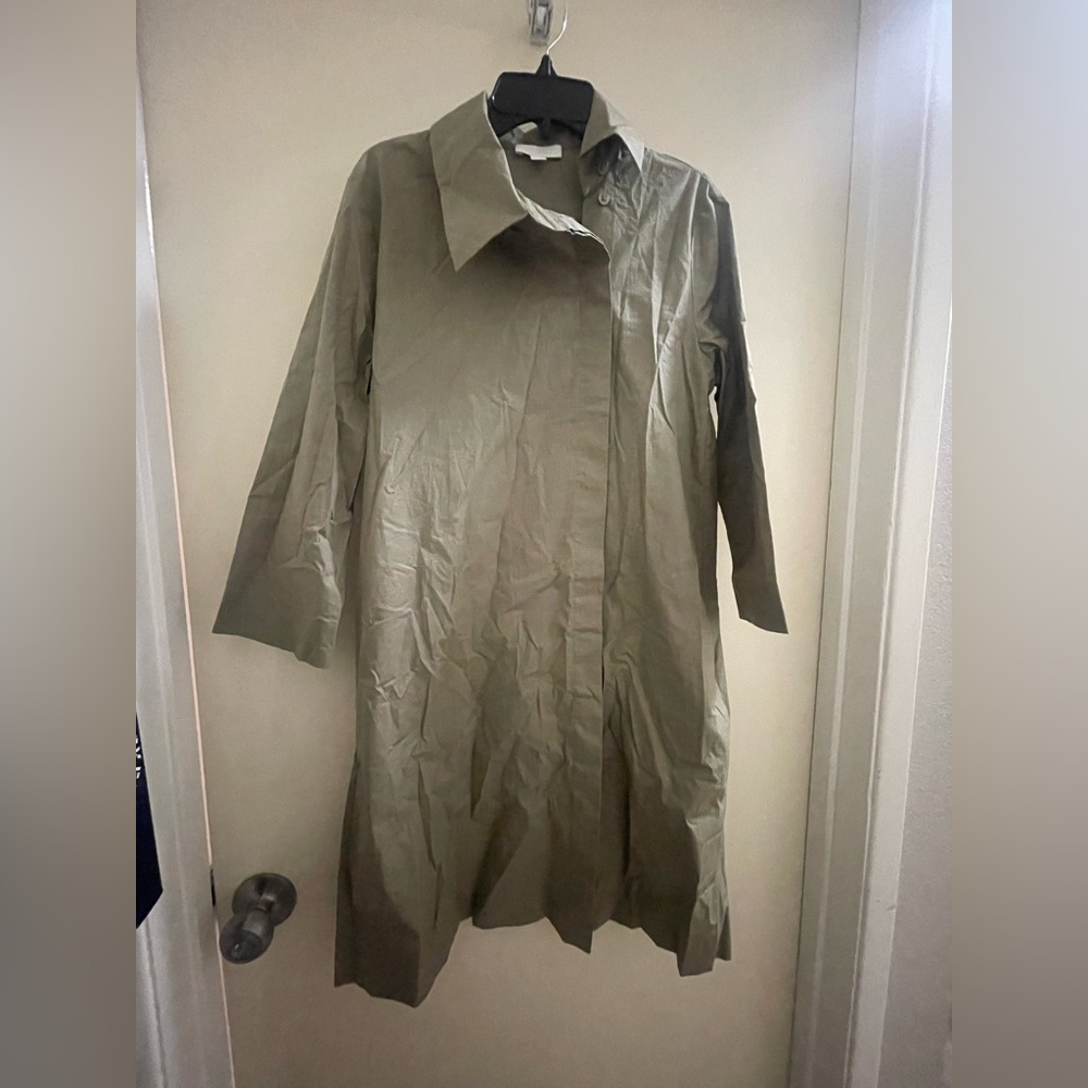 COS cotton shirt dress